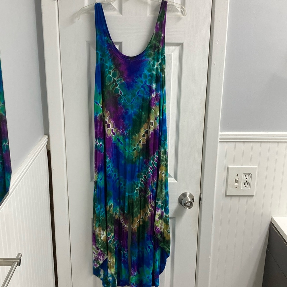 SIZE S/M Flowy Tie-Dye Jumper